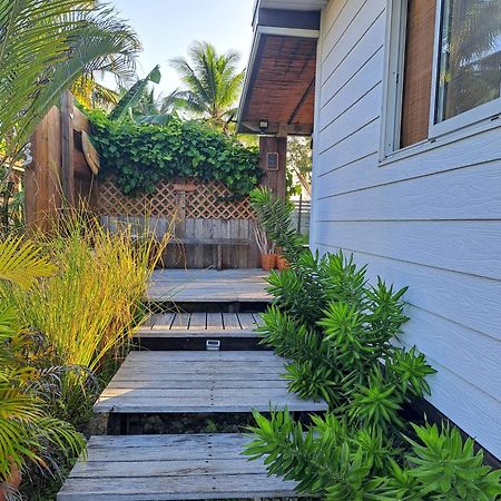 Breeze Ocean Bungalow Moorea Esterno foto