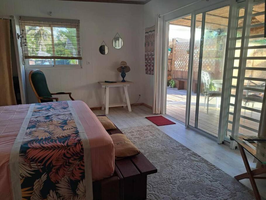 Breeze Ocean Bungalow Moorea Esterno foto
