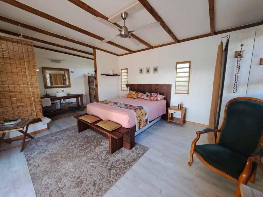 Breeze Ocean Bungalow Moorea Esterno foto